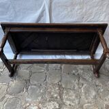 Table de salon en plusieurs essences de bois massif