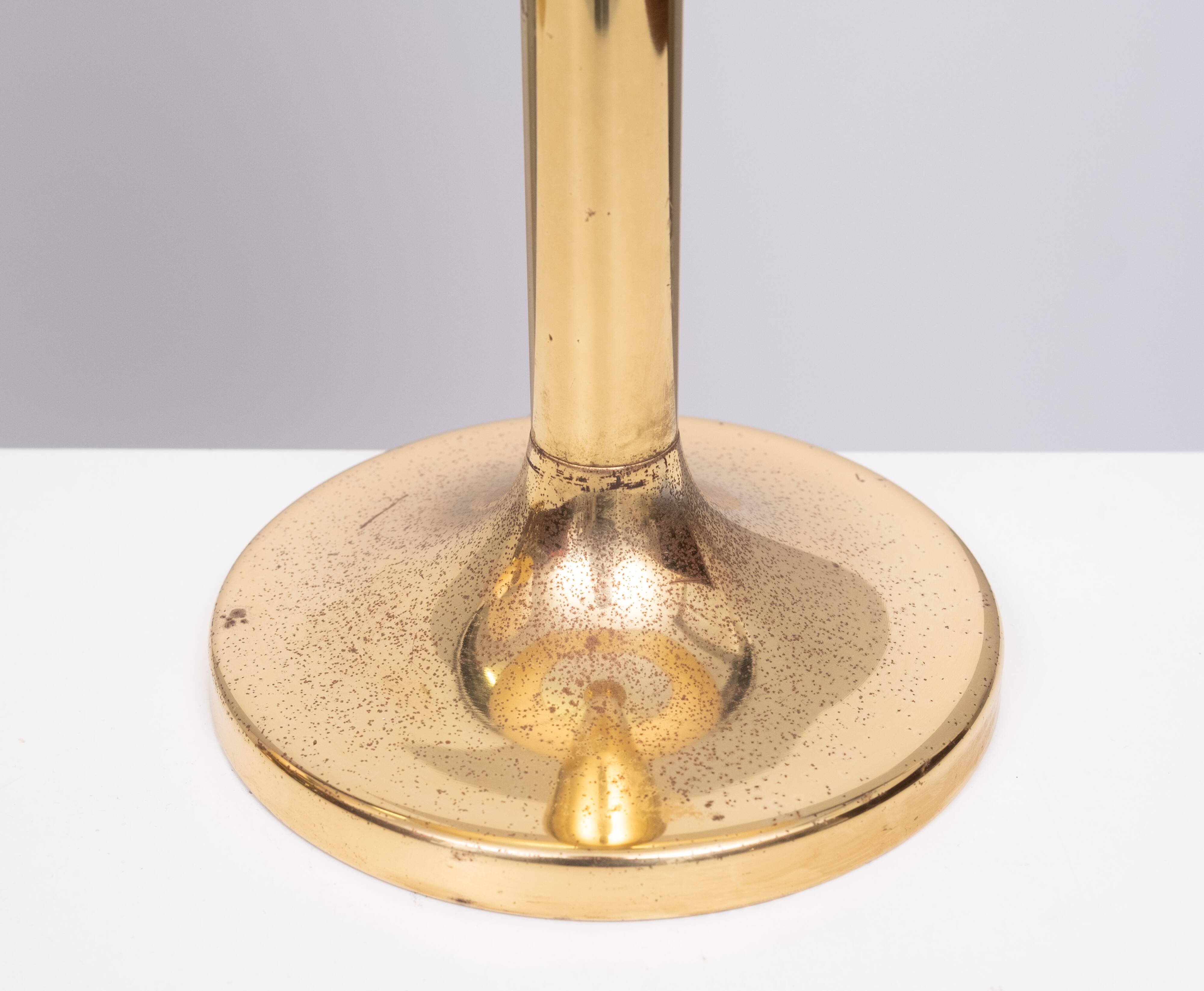 Sölken Leuchten Brass table lamps 1970s Germany