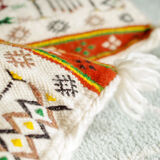 Cushion former ethnic embroidery 51x34cm