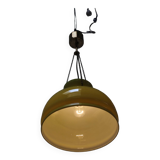 1970's Glass Chandelier, Czechoslovakia