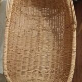 Wicker basket from the 50s