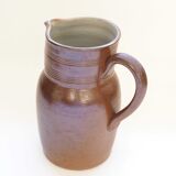 Old stoneware pitcher