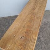 Former vintage bench period 1960 solid wood