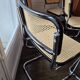 Set of 6 Cesca B32 Marcel Breuer black vintage chairs Made in Italy
