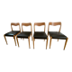 Set of 4 Scandinavian chairs