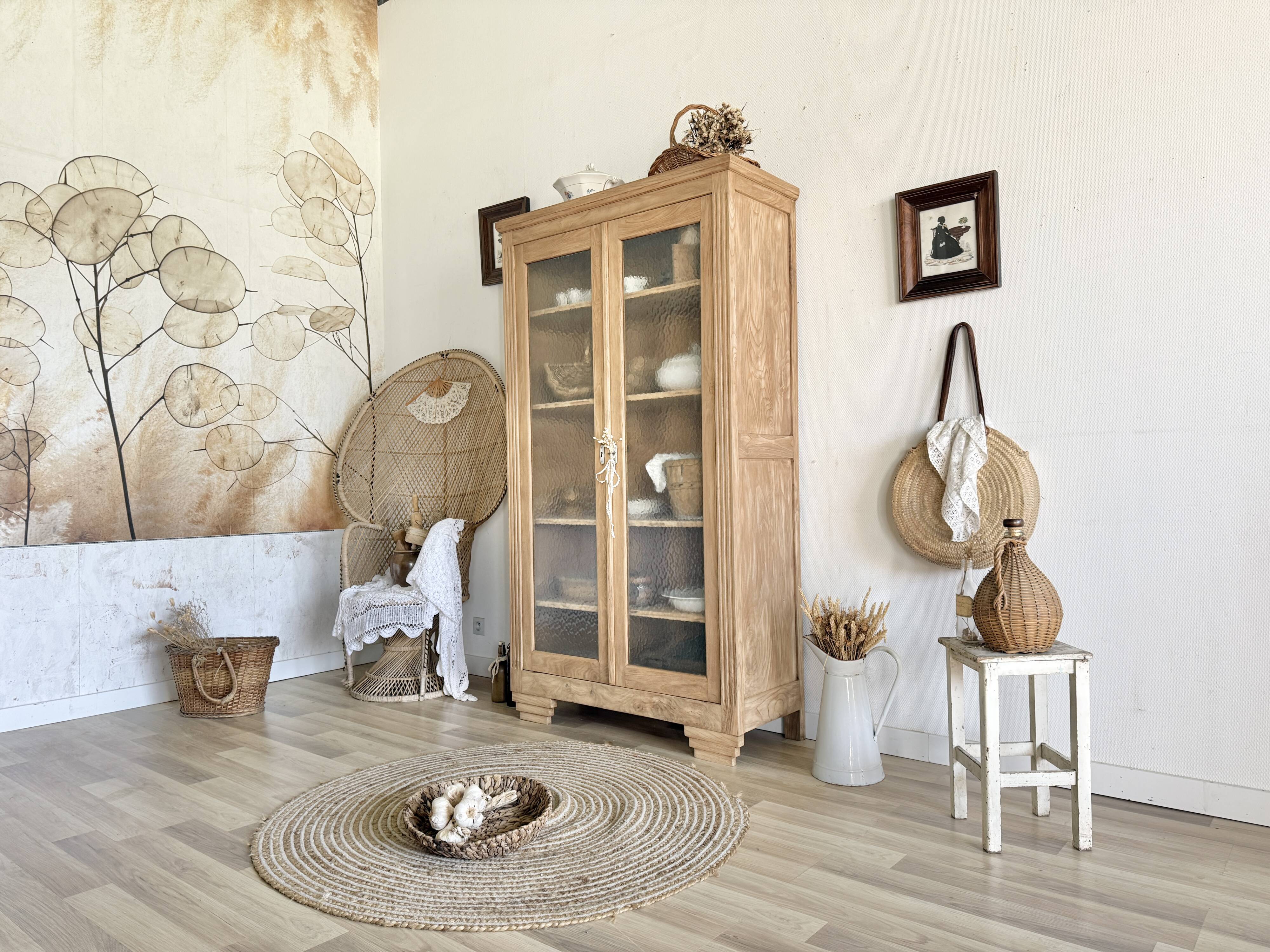 Antique display cabinet/sideboard