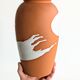 Scheurich Vase | Model 244-22 | West Germany Pottery 1980s