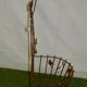 Iron wall planter