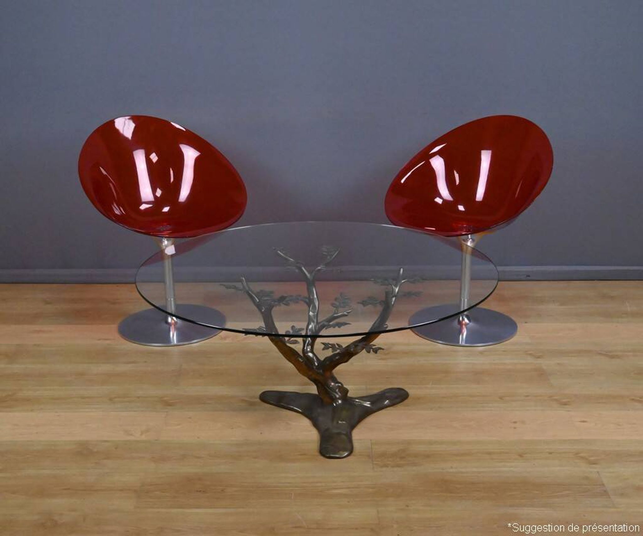 Pair of Eros Armchairs in Polycarbonate, by P. Starck – 2001