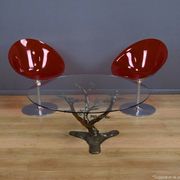 Pair of Eros Armchairs in Polycarbonate, by P. Starck – 2001