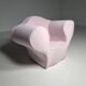 Pale pink chaise longue by Ron Arad for Moroso.