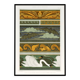 Poster “Animals in Decoration”, after an Art Nouveau lithograph