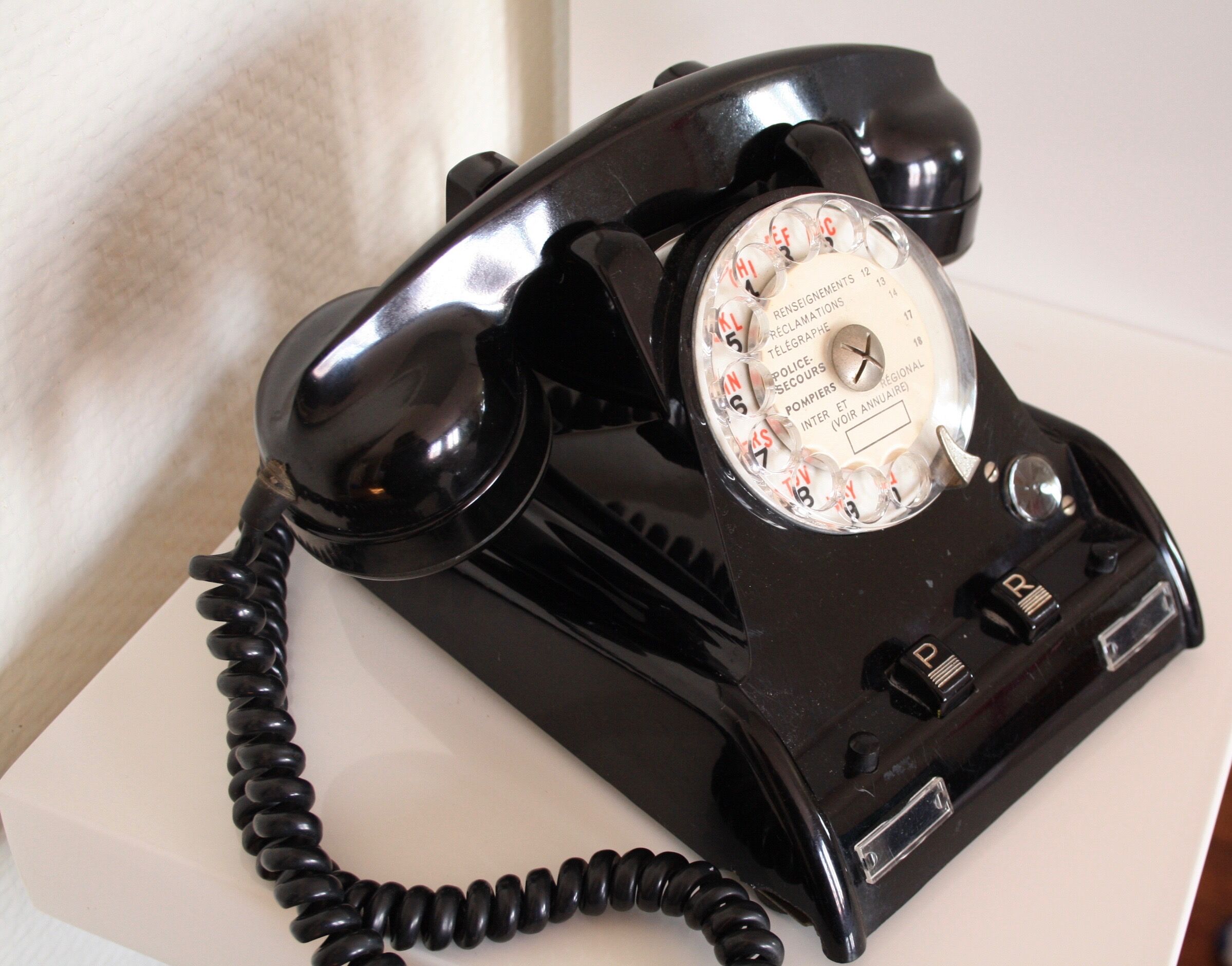 PTT bakelite telephone 50s