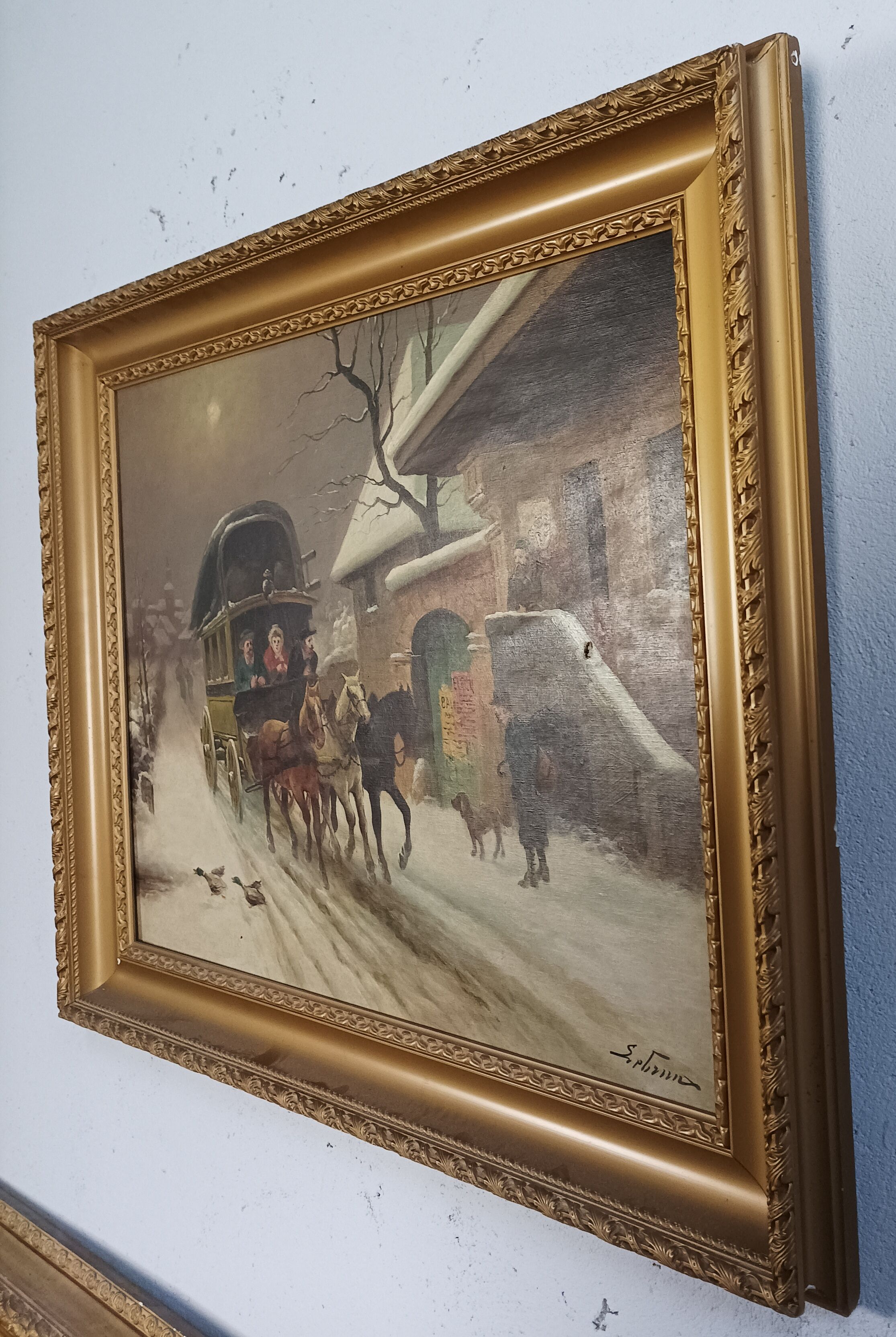 Oil on canvas by Lebrun