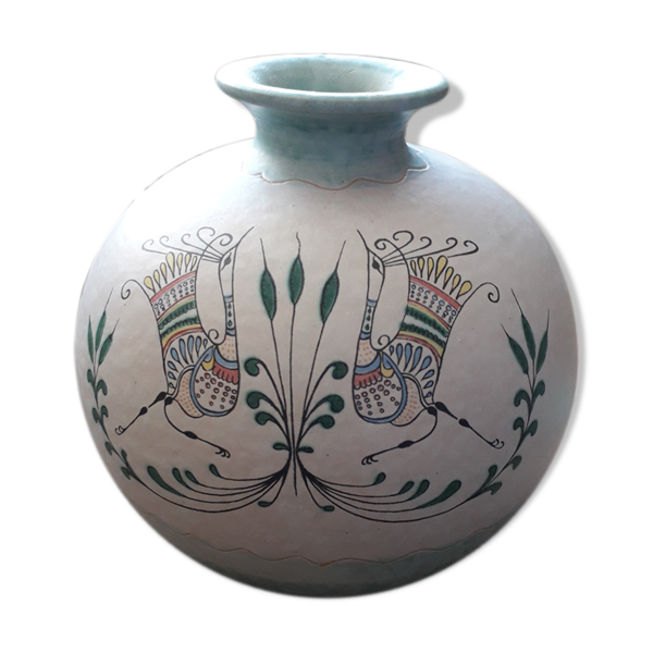 Vase vintage en céramique italienne