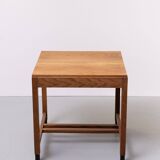 Amsterdamse School Oak writing table Dutch Art Deco 1930s