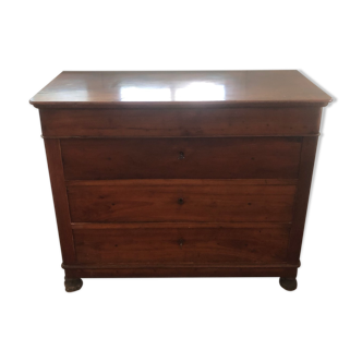 Solid wood chest of drawers