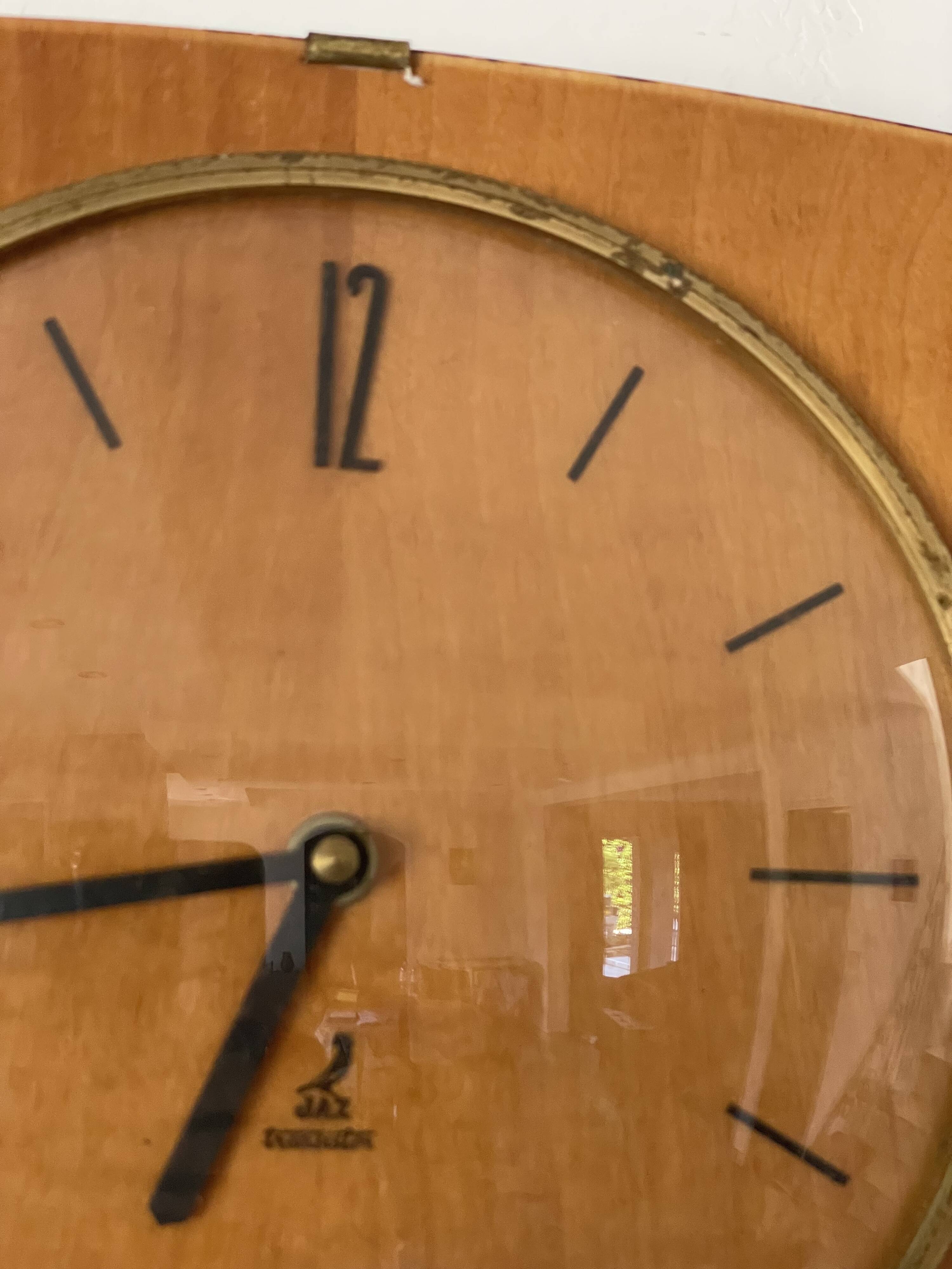 Vintage wall clock JAZ