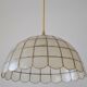 Mother-of-pearl and brass suspension