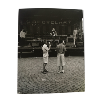 Original photo 2000. concert recyclart music childhood belgium
