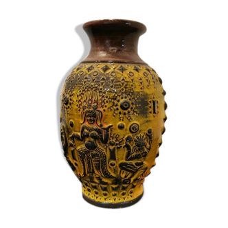 Vase ethnique vintage Scheurich
