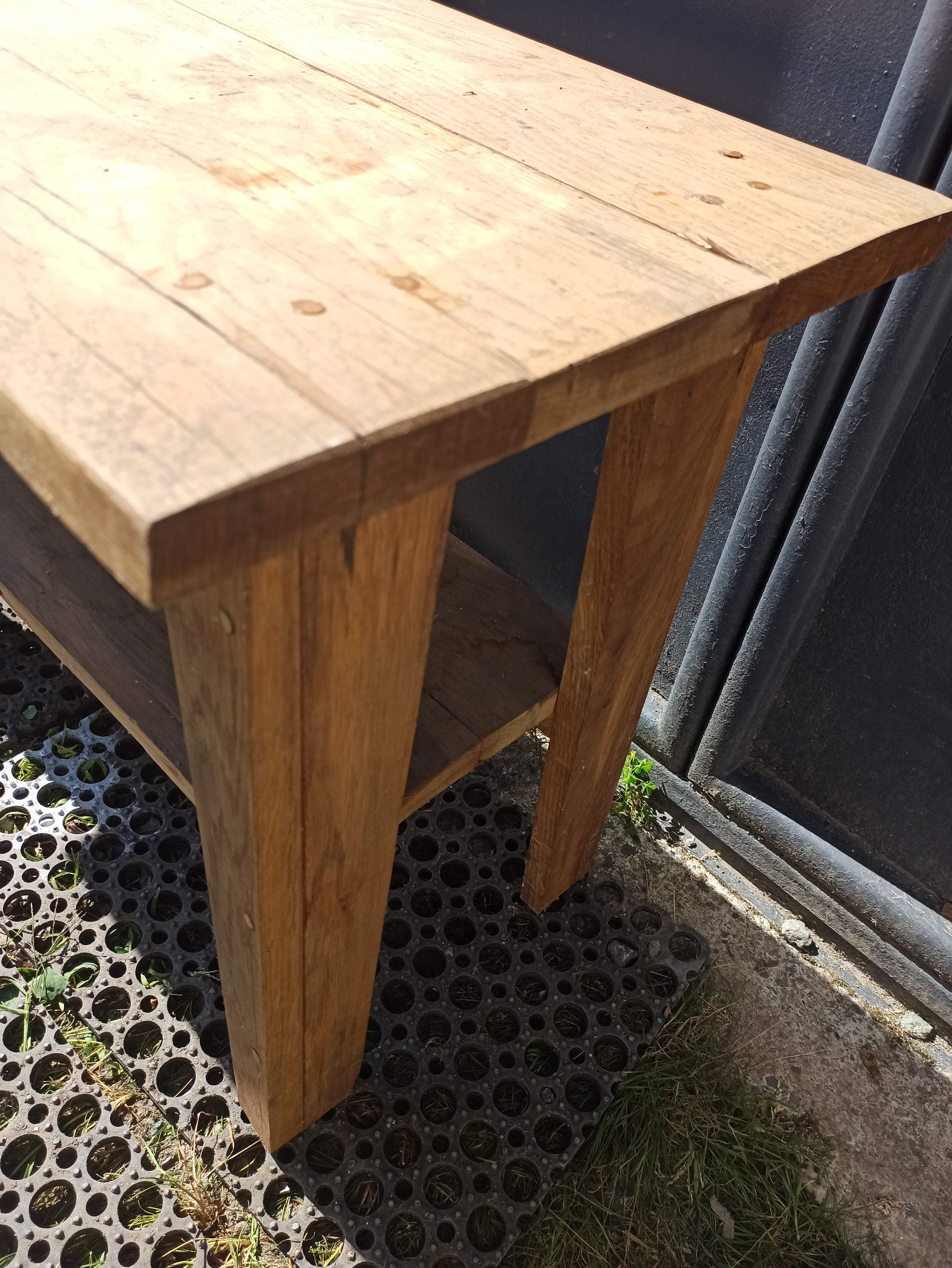 Wooden workbench