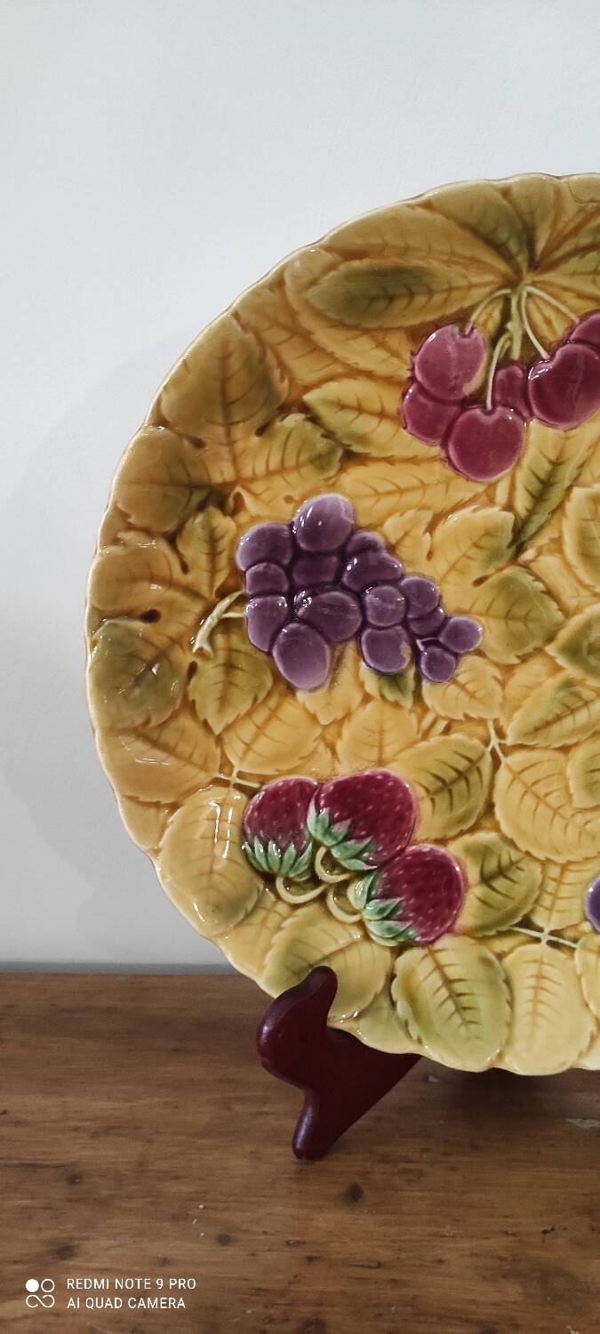 Large Sarreguemines Dish