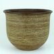 Large mid century flowerpot plant pot dümler & breiden carved dekor