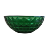 Saladier en verre vert