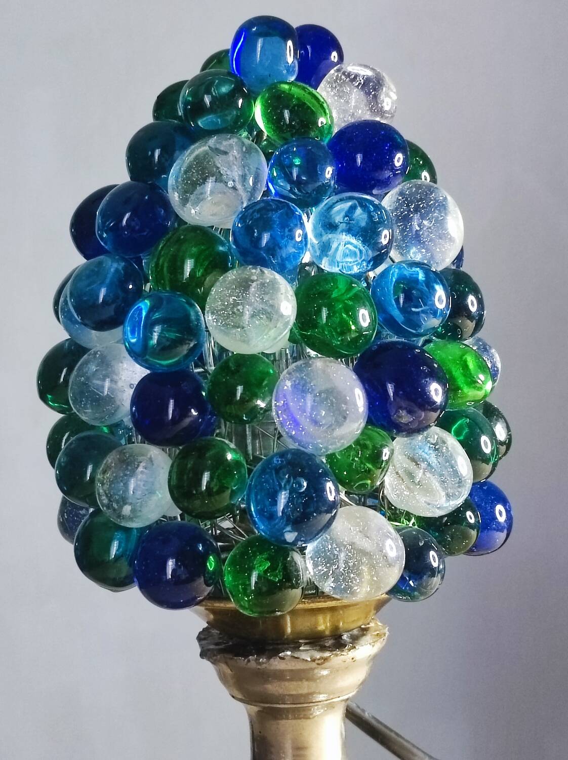 Grape lamp in Art Nouveau style