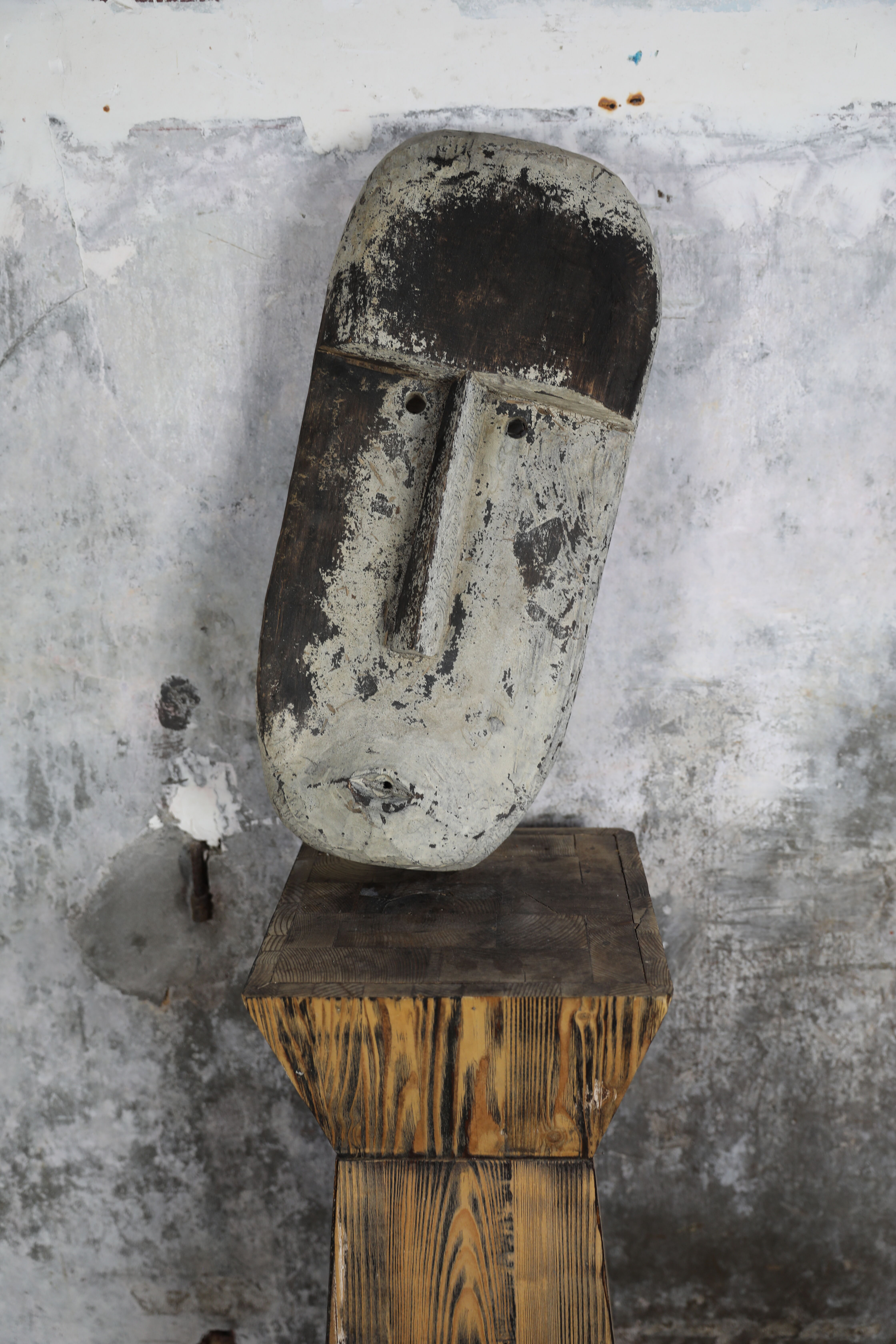 GM Wooden Timor Mask