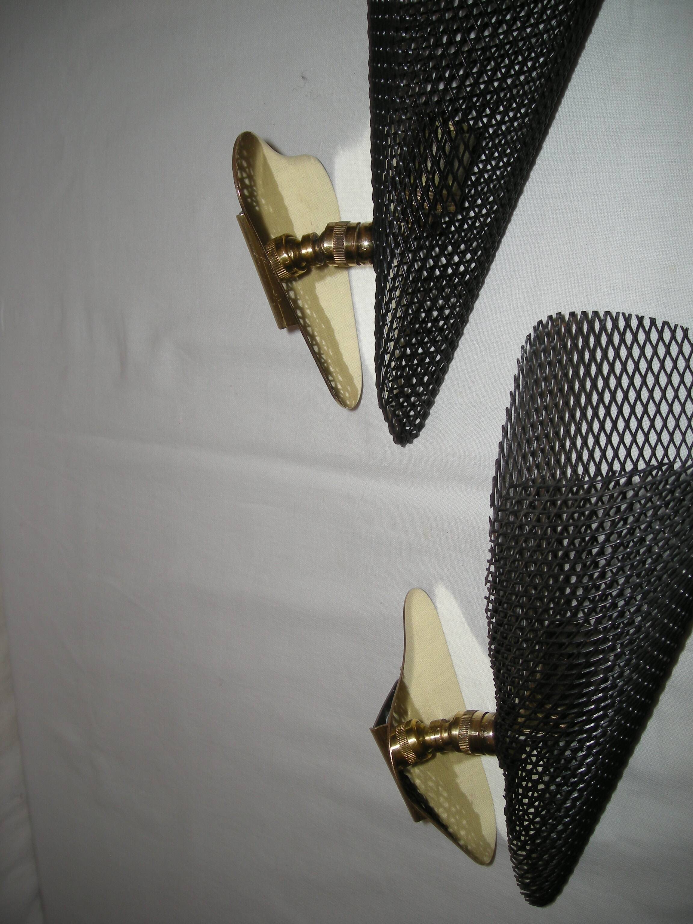 1950s stretched sheet metal appliques