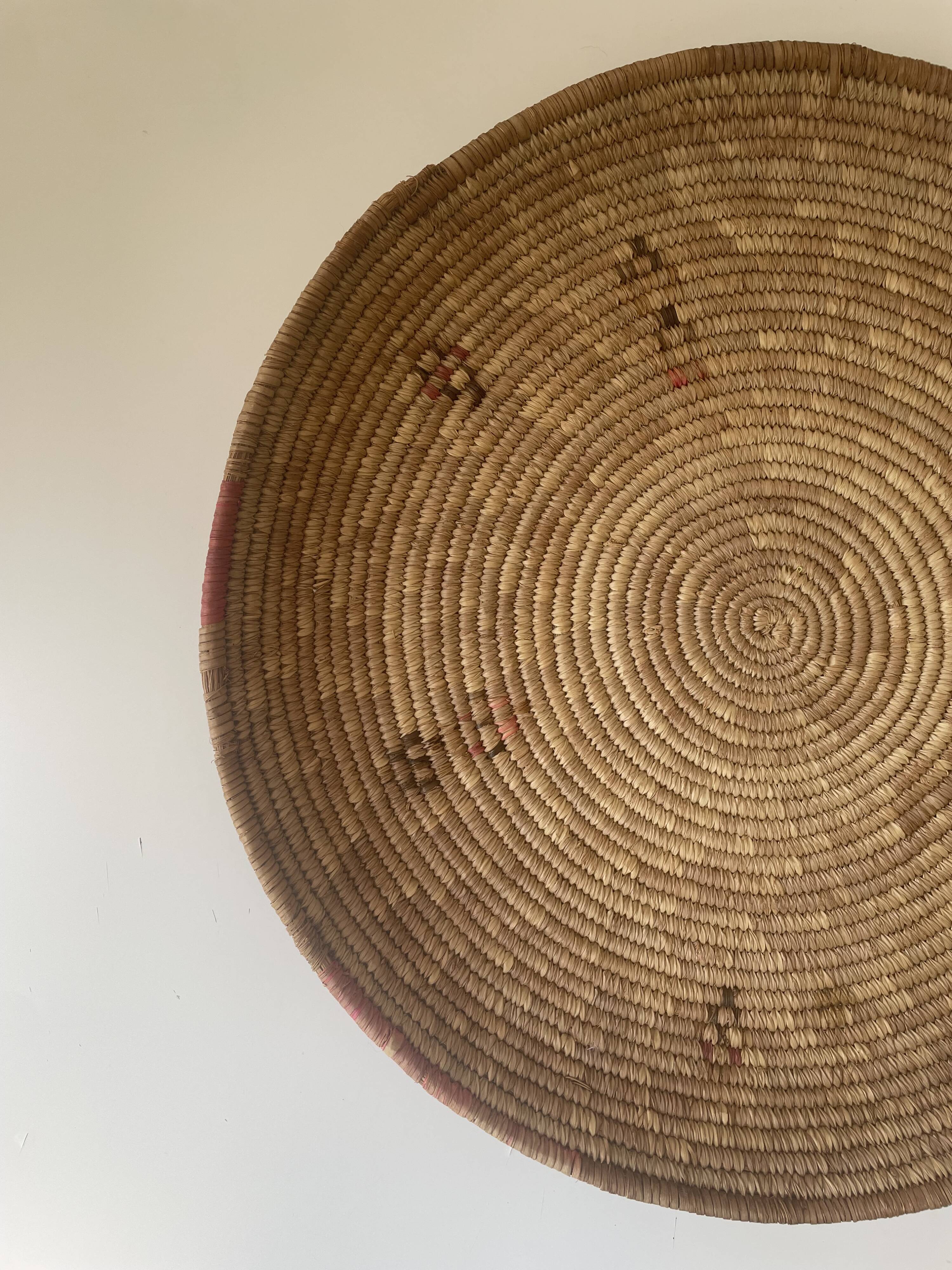 Ethiopian braid platter