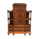Cupidon  Exceptional Cabinet in Walnut Style Louis XVI
