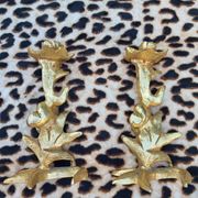 Pair of candlesticks Georges Mathias edition Fondica France
