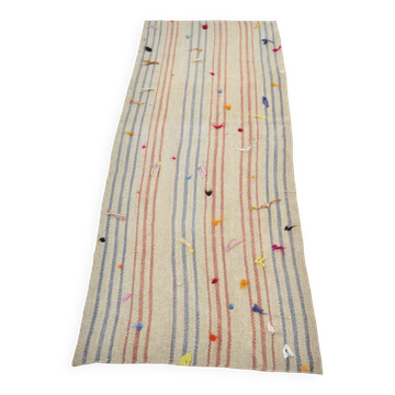 Vintage Turkish Colourful Kilim Rug sku 3378