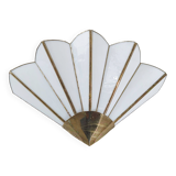 Vintage 1970s Art Deco wall light