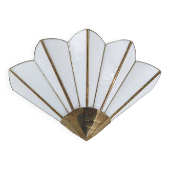 Vintage 1970s Art Deco wall light