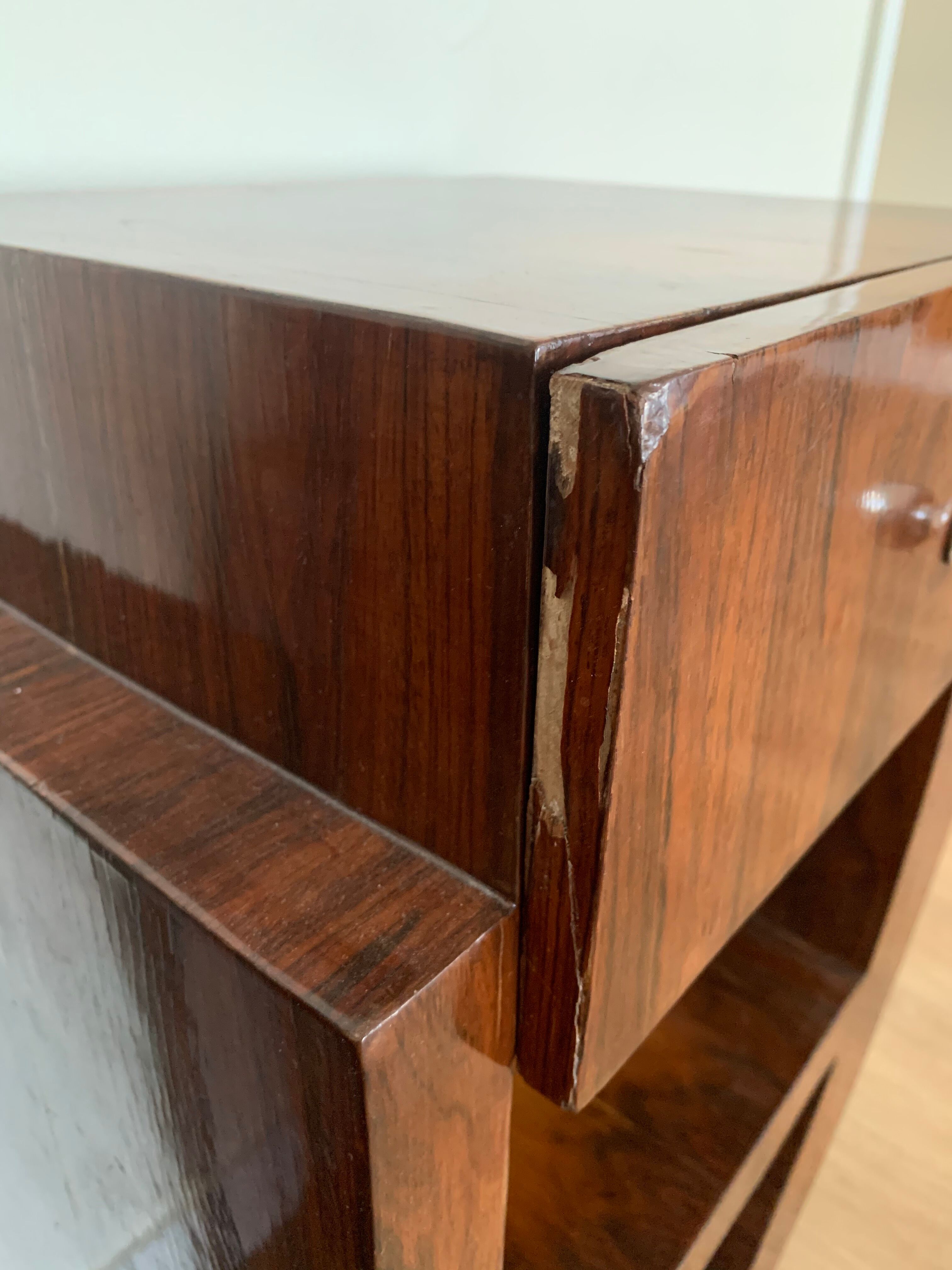 Art Deco bedside pair