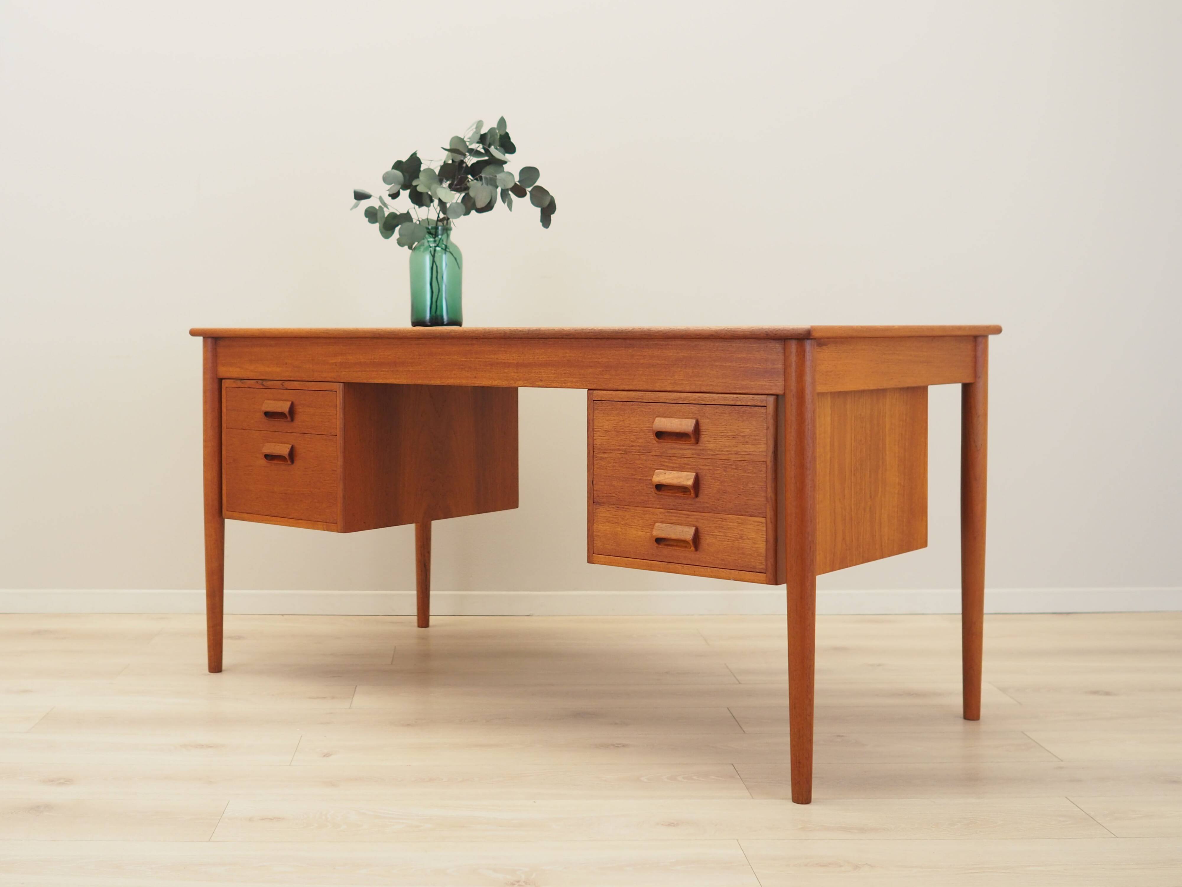 Teak desk, Danish design, 1960s, designer: Børge Mogensen, manufacturer: Søborg Møbler