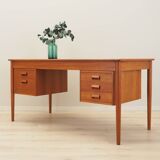 Teak desk, Danish design, 1960s, designer: Børge Mogensen, manufacturer: Søborg Møbler