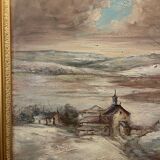 Painting on canvas
