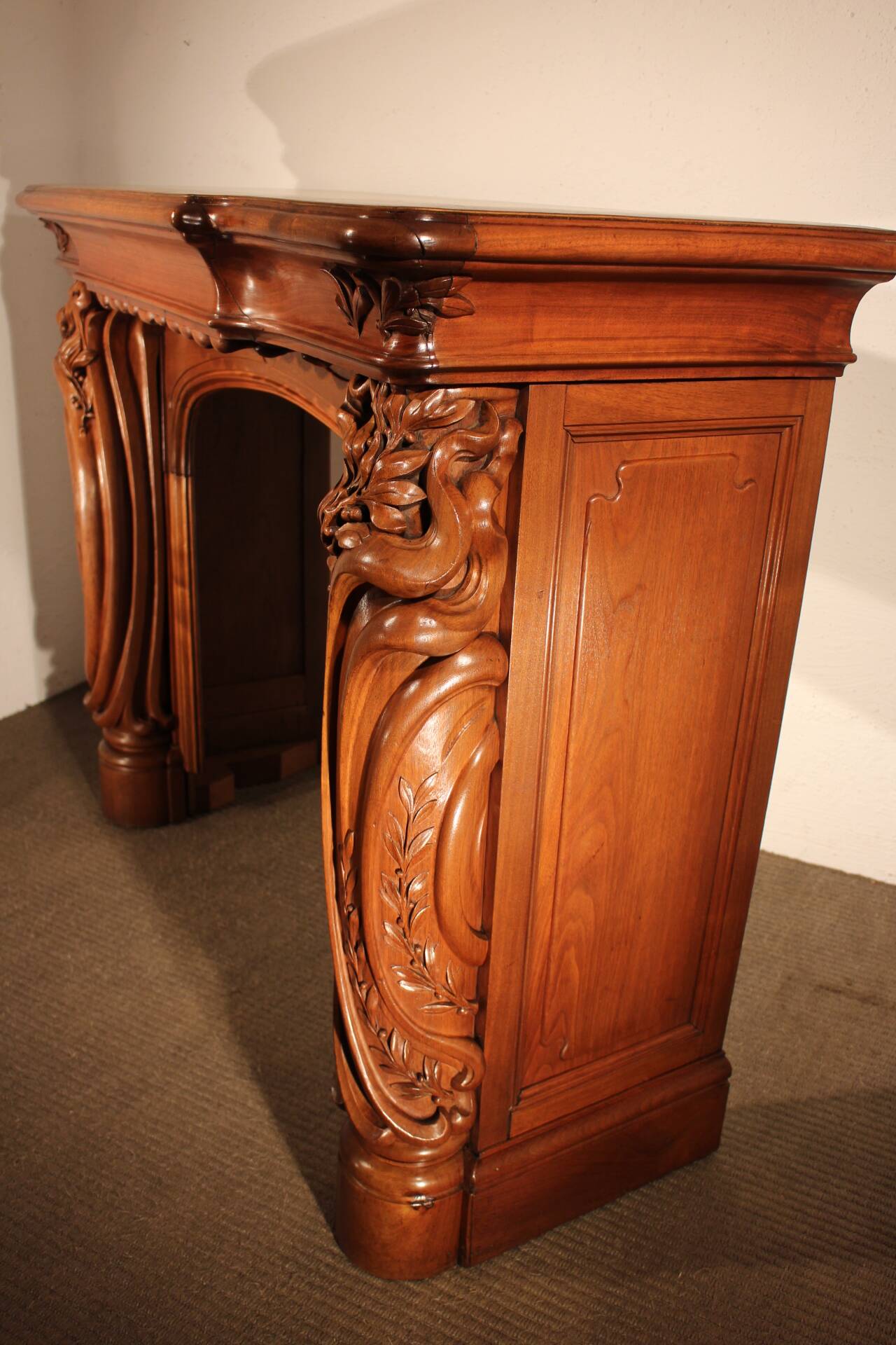 Cheminée Art Nouveau