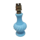 Pied de lampe opaline bleu
