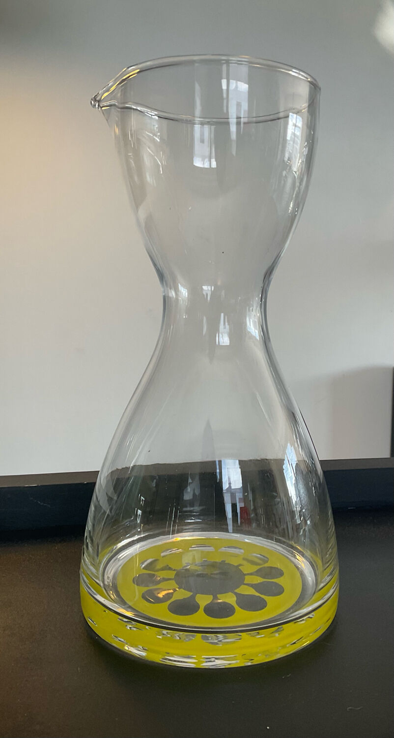 Vintage lemonade decanter Lotta Odelius 70s