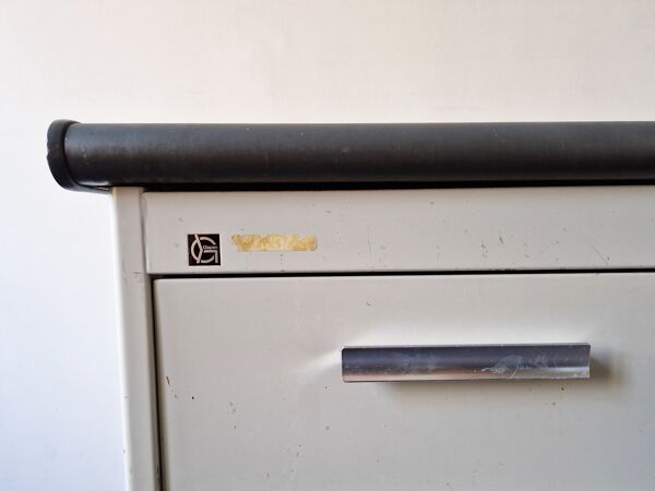 Bureau industriel série 7800 par André Cordemeyer pour Gispen, années 1960