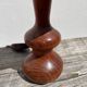 Wooden bedside lamp 1970