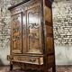 Wardrobe in walnut and burr walnut from louis xv xviii eme century