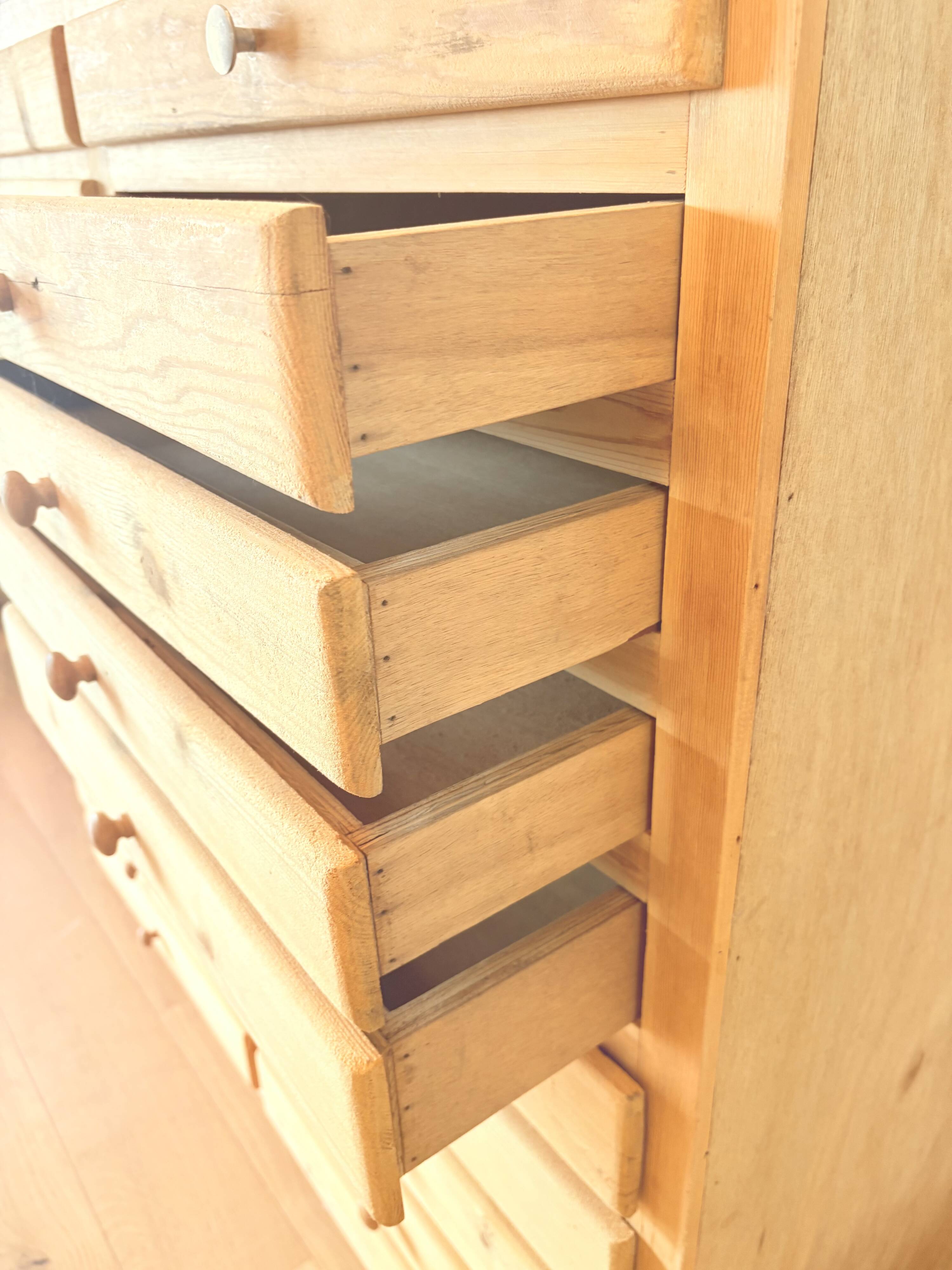 Light pine workshop furniture