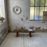 Brutalist workbench solid cherry coffee table